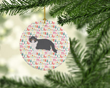 Load image into Gallery viewer, Exotic Shorthair #2 Cat Christmas Ceramic Ornament