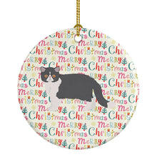 Load image into Gallery viewer, Exotic Shorthair #2 Cat Christmas Ceramic Ornament