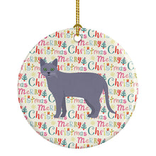 Load image into Gallery viewer, Korat #1 Cat Christmas Ceramic Ornament