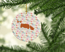 Load image into Gallery viewer, La Perm #2 Cat Christmas Ceramic Ornament