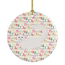 Load image into Gallery viewer, Napoleon #1 Cat Christmas Ceramic Ornament