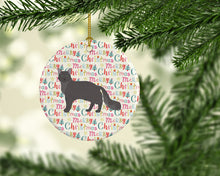 Load image into Gallery viewer, Nebelung #1 Cat Christmas Ceramic Ornament