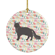 Load image into Gallery viewer, Nebelung #1 Cat Christmas Ceramic Ornament