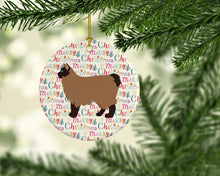 Load image into Gallery viewer, Owyhee Bob #2 Cat Christmas Ceramic Ornament