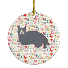 Load image into Gallery viewer, Selkirk Rex #1 Cat Christmas Ceramic Ornament