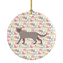 Load image into Gallery viewer, Siamese Traditional #1 Cat Christmas Ceramic Ornament
