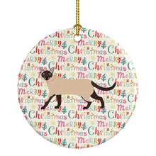 Load image into Gallery viewer, Siamese Traditional #2 Cat Christmas Ceramic Ornament