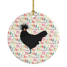 Load image into Gallery viewer, Polish Poland Chicken Christmas Ceramic Ornament