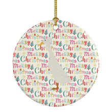 Load image into Gallery viewer, Bali Duck Christmas Ceramic Ornament
