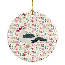Load image into Gallery viewer, Muscovy Duck Christmas Ceramic Ornament