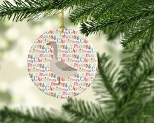 Load image into Gallery viewer, Steinbacher Goose Christmas Ceramic Ornament