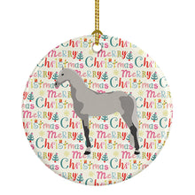 Load image into Gallery viewer, Orlov Trotter Horse Christmas Ceramic Ornament