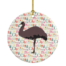 Load image into Gallery viewer, Emu Christmas Ceramic Ornament