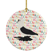 Load image into Gallery viewer, Saxon Fairy Swallow Pigeon Christmas Ceramic Ornament