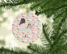 Load image into Gallery viewer, German Modena Pigeon Christmas Ceramic Ornament