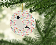 Load image into Gallery viewer, Nun Pigeon Christmas Ceramic Ornament