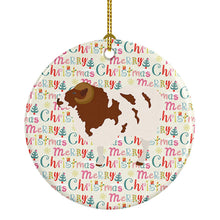 Load image into Gallery viewer, Jacob Sheep Christmas Ceramic Ornament