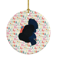 Load image into Gallery viewer, Norfolk Black Turkey Christmas Ceramic Ornament
