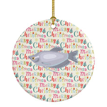 Load image into Gallery viewer, Moonlight Gourami Christmas Ceramic Ornament