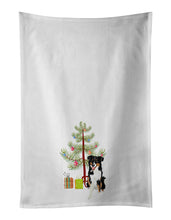 Load image into Gallery viewer, Australian Shepherd Black Tricolor #3 Christmas White Kitchen Towel Set of 2