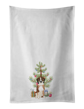 Load image into Gallery viewer, Australian Shepherd Red Tricolor #1 Christmas White Kitchen Towel Set of 2
