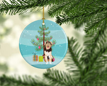 Load image into Gallery viewer, Australian Shepherd Red Tricolor #3 Christmas Ceramic Ornament