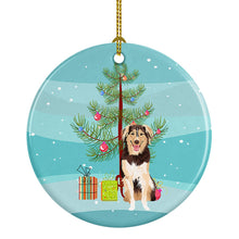 Load image into Gallery viewer, Australian Shepherd Red Tricolor #3 Christmas Ceramic Ornament