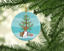 Load image into Gallery viewer, Chihuahua Chocolate and White #1 Christmas Ceramic Ornament