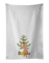 Load image into Gallery viewer, Chihuahua Fawn Christmas White Kitchen Towel Set of 2