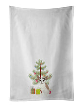 Load image into Gallery viewer, Chihuahua Merle Christmas White Kitchen Towel Set of 2