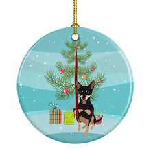Load image into Gallery viewer, Chihuahua Tricolor #1 Christmas Ceramic Ornament