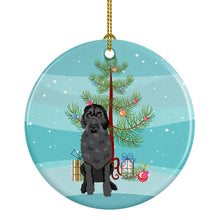 Load image into Gallery viewer, Doodle Black #3 Christmas Ceramic Ornament