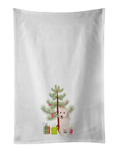 Load image into Gallery viewer, Doodle Cream #1 Christmas White Kitchen Towel Set of 2