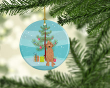 Load image into Gallery viewer, Doodle Liver #3 Christmas Ceramic Ornament