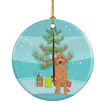 Load image into Gallery viewer, Doodle Liver #3 Christmas Ceramic Ornament