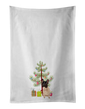 Load image into Gallery viewer, French Bulldog Fawn #3 Christmas White Kitchen Towel Set of 2