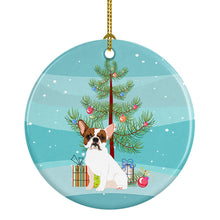 Load image into Gallery viewer, French Bulldog White #2 Christmas Ceramic Ornament