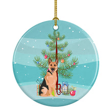 Load image into Gallery viewer, German Shepherd Black and Tan #1 Christmas Ceramic Ornament