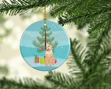 Load image into Gallery viewer, Golden Retriever Fawn #1 Christmas Ceramic Ornament