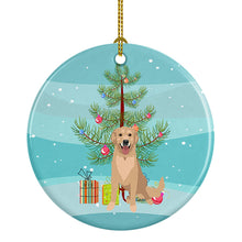 Load image into Gallery viewer, Golden Retriever Fawn #3 Christmas Ceramic Ornament