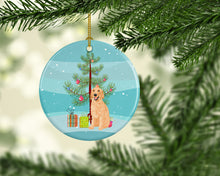 Load image into Gallery viewer, Golden Retriever Gold #1 Christmas Ceramic Ornament