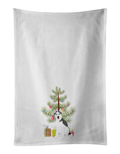 Load image into Gallery viewer, Siberian Husky Puppy Christmas White Kitchen Towel Set of 2