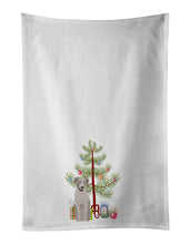 Load image into Gallery viewer, Labrador Retriever Gray Christmas White Kitchen Towel Set of 2
