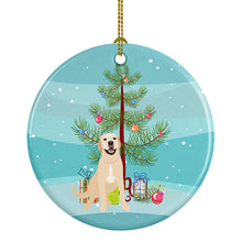 Load image into Gallery viewer, Labrador Retriever Yellow #2 Christmas Ceramic Ornament