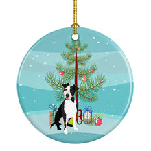 Load image into Gallery viewer, Pit Bull Black #2 Christmas Ceramic Ornament