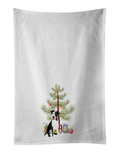 Load image into Gallery viewer, Pit Bull Black #2 Christmas White Kitchen Towel Set of 2