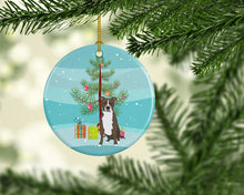 Load image into Gallery viewer, Pit Bull Blue #6 Christmas Ceramic Ornament
