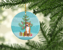 Load image into Gallery viewer, Pit Bull Fawn #3 Christmas Ceramic Ornament