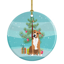 Load image into Gallery viewer, Pit Bull Fawn #3 Christmas Ceramic Ornament