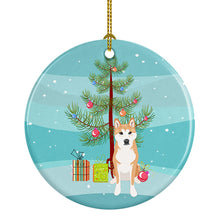 Load image into Gallery viewer, Shiba Inu Red #1 Christmas Ceramic Ornament